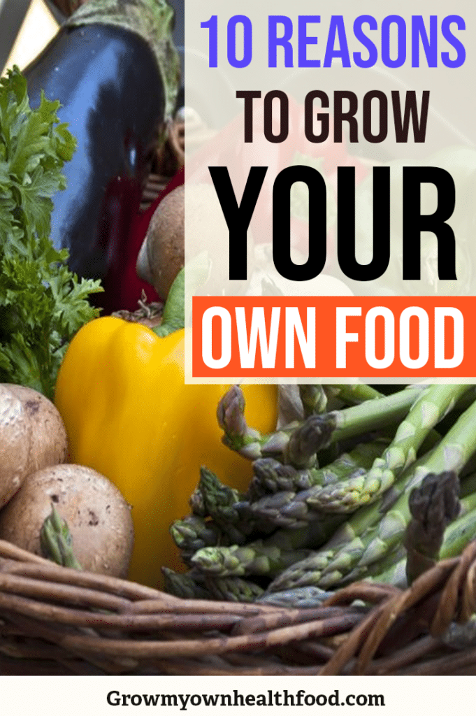 Best Reasons for Growing your Food