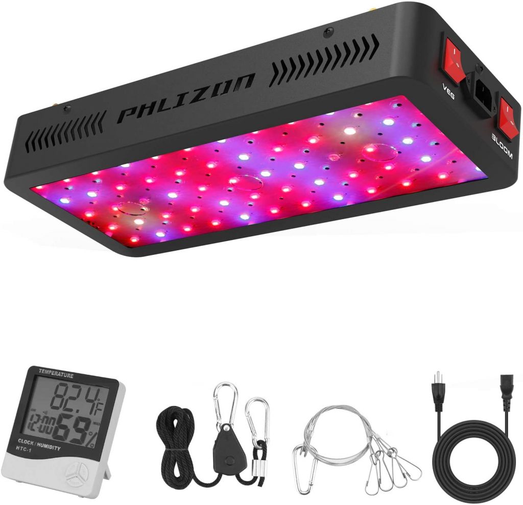 phlizon led plant grow light