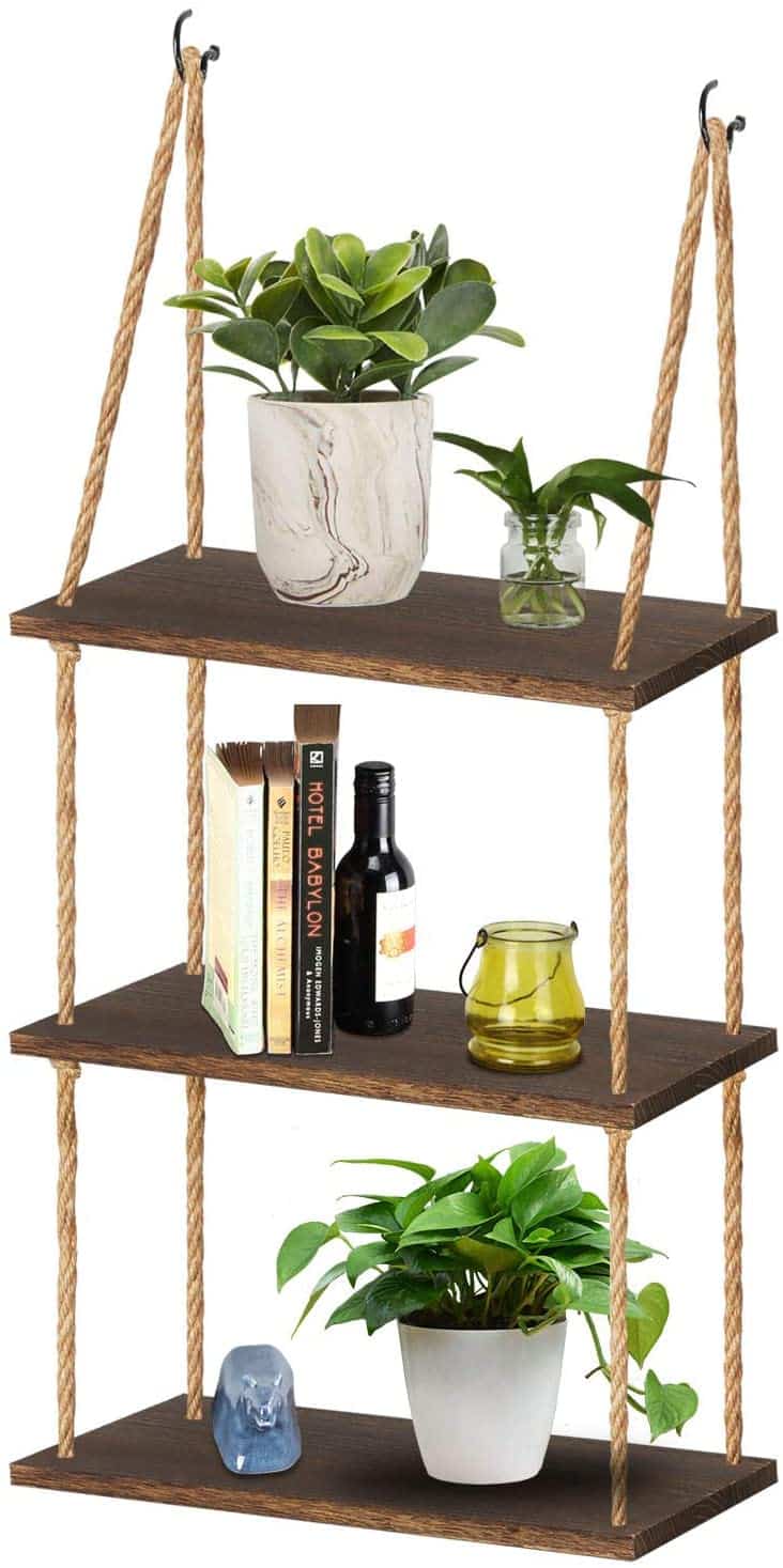 tj moree wall hanging plant shelves