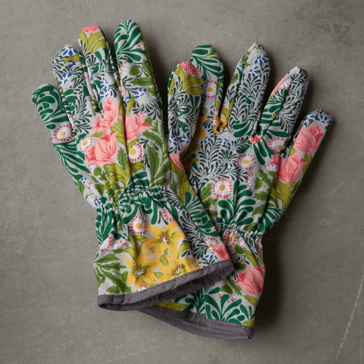 Williams Sonoma Floral Gardening Gloves