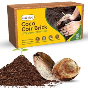 Product image of gro-med-coco-coir-brick-substrate-b0c6h7sh9k