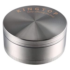 Product image of kingtop-spice-grinder-large-silver-b09q8jkwsx