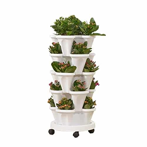 Product image of tectsia-strawberry-vertical-planters-stackable-b0clly2n64