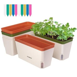 Product image of vivosun-self-watering-rectangular-container-succulents-b0c5mbvtr9