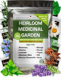 growmyownhealthfood.com : Product image of 10-medicinal-herb-seeds-chamomile-b09kdycvcs
